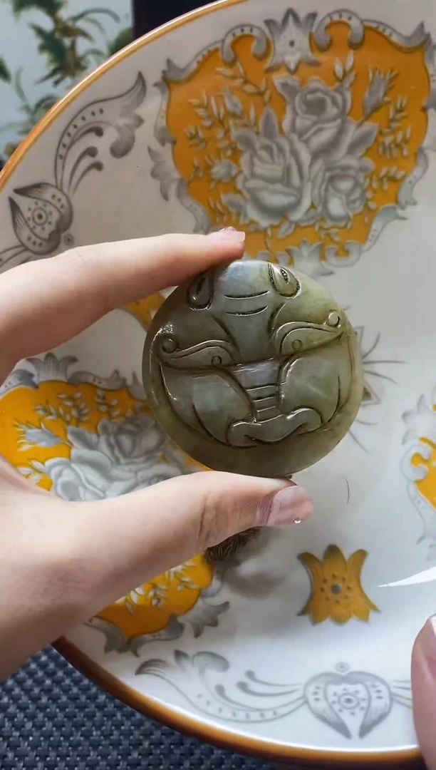 瓷片瓷片 瓷器 摆件 1个