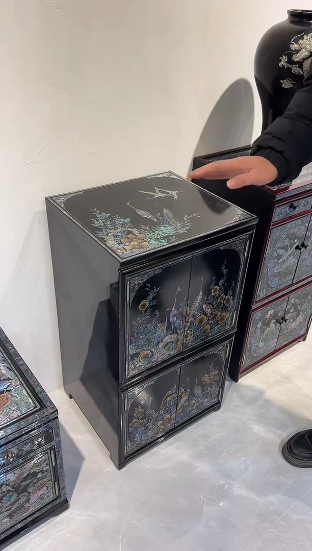 彩螺钿 单柜 大漆漆器大漆漆器