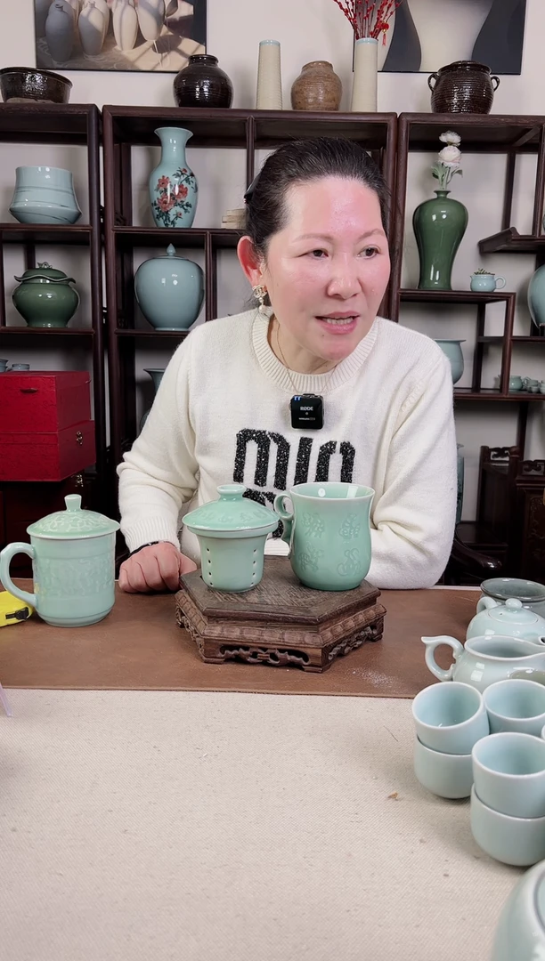 【闪购商品】杯梅青 十二生肖杯 3件套