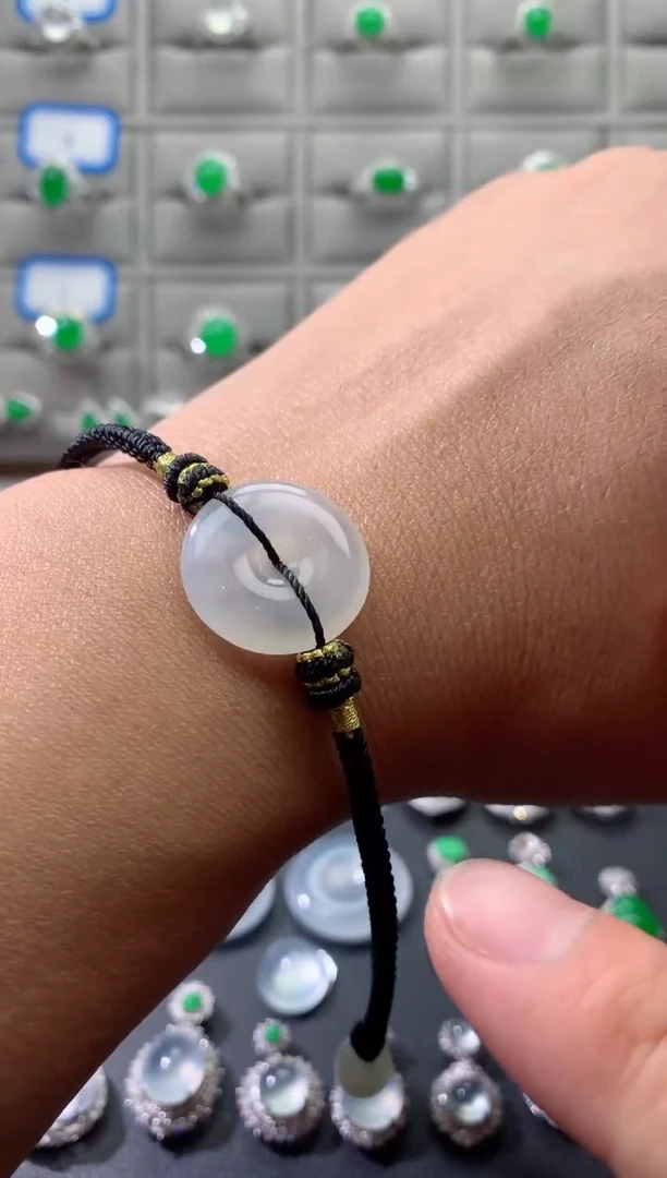 未镶嵌手绳翡翠手绳