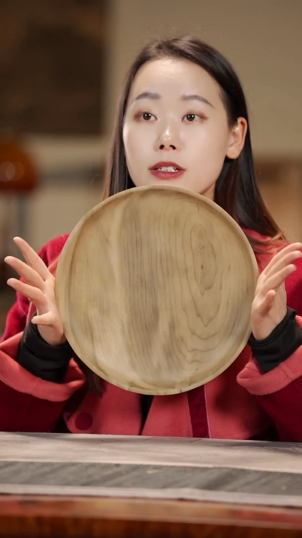 【闪购商品】金丝楠木雕原木精工坚果盘269