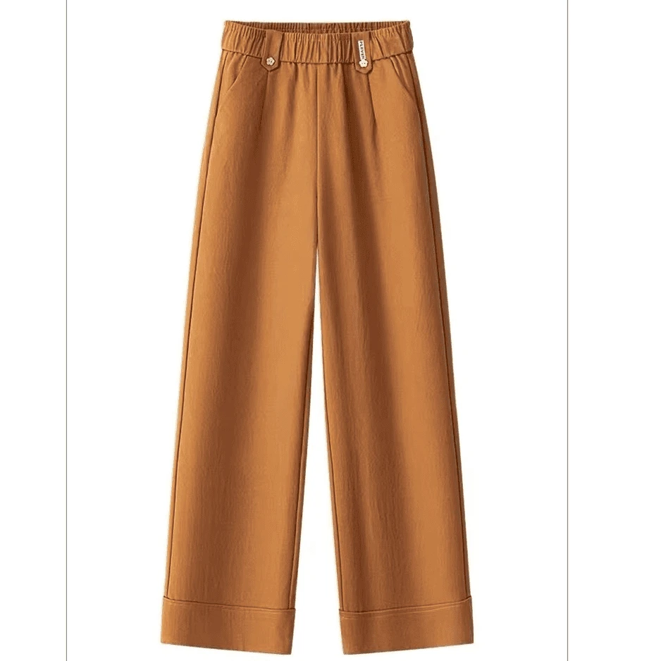 百搭气质显瘦高腰直筒直筒裤1985