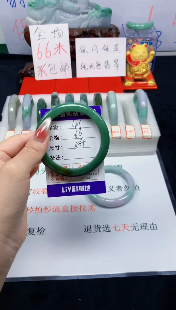 未镶嵌手镯翡翠46