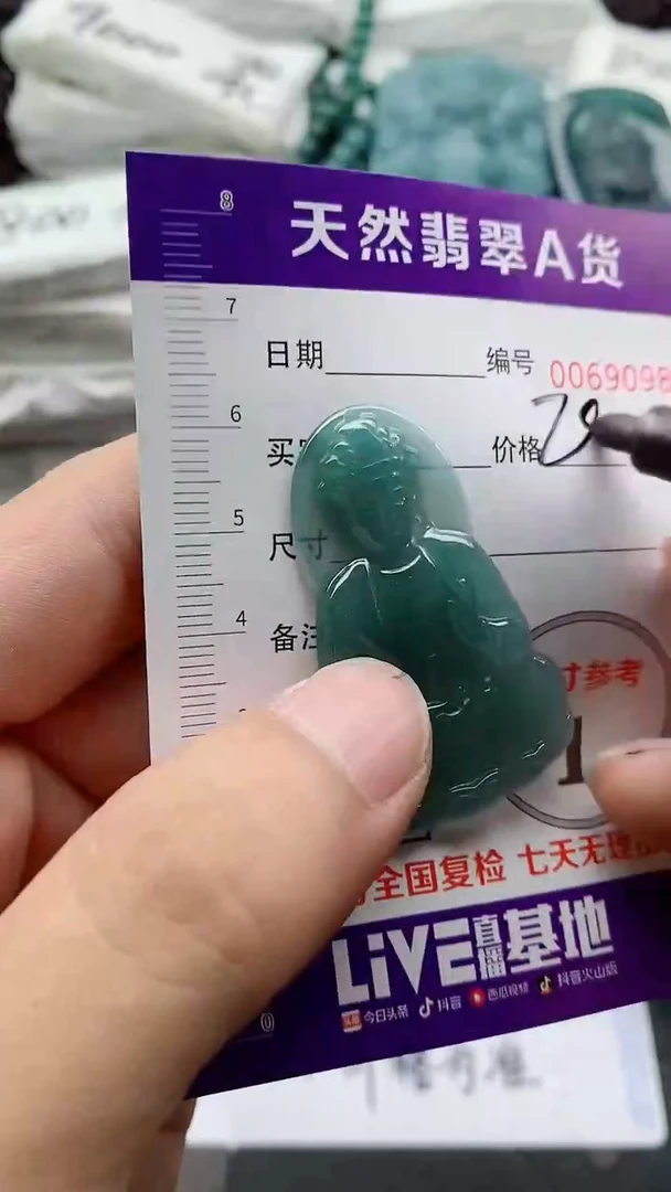 翡翠未镶嵌颈饰555555555555