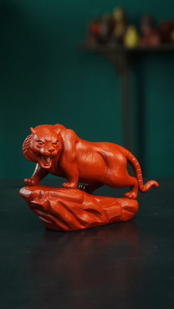 上山虎 厅摆放个人把玩收藏茶宠摆件雕塑手串