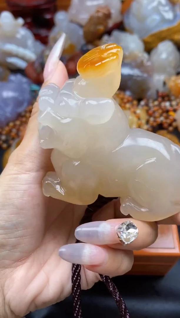 【闪购商品】玛瑙/玉髓颈饰未镶嵌ll