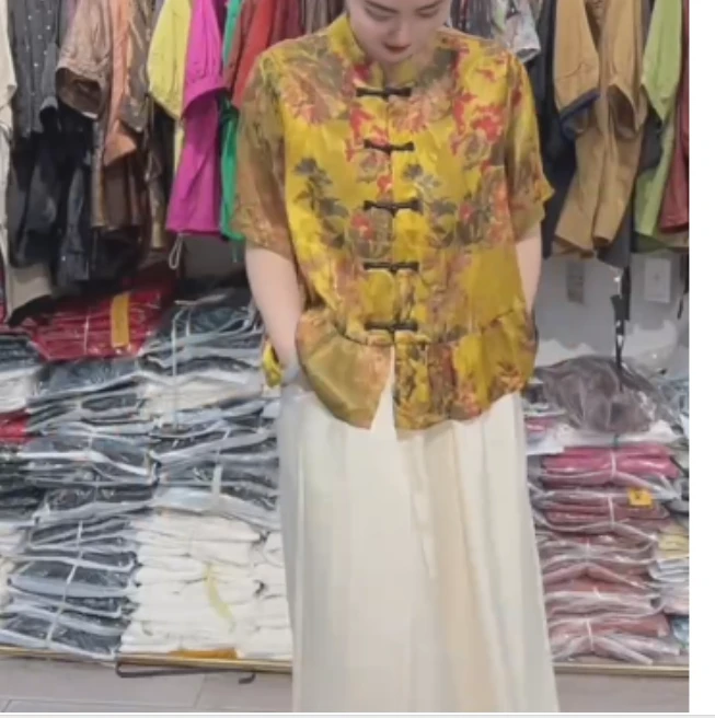 2025夏季时尚潮流百搭精品女装张RW876