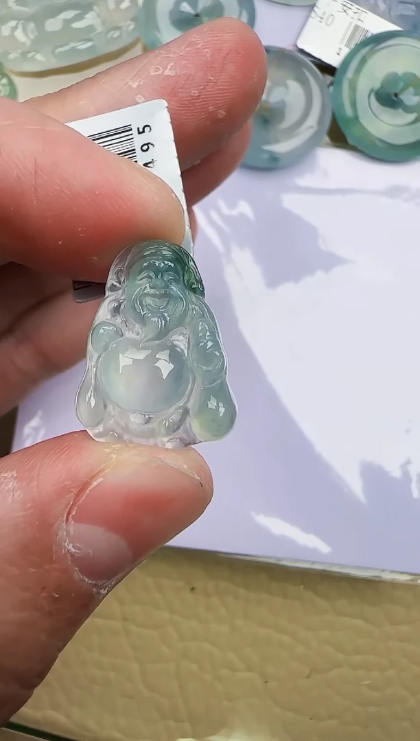 颈饰未镶嵌翡翠缅甸翡翠a货