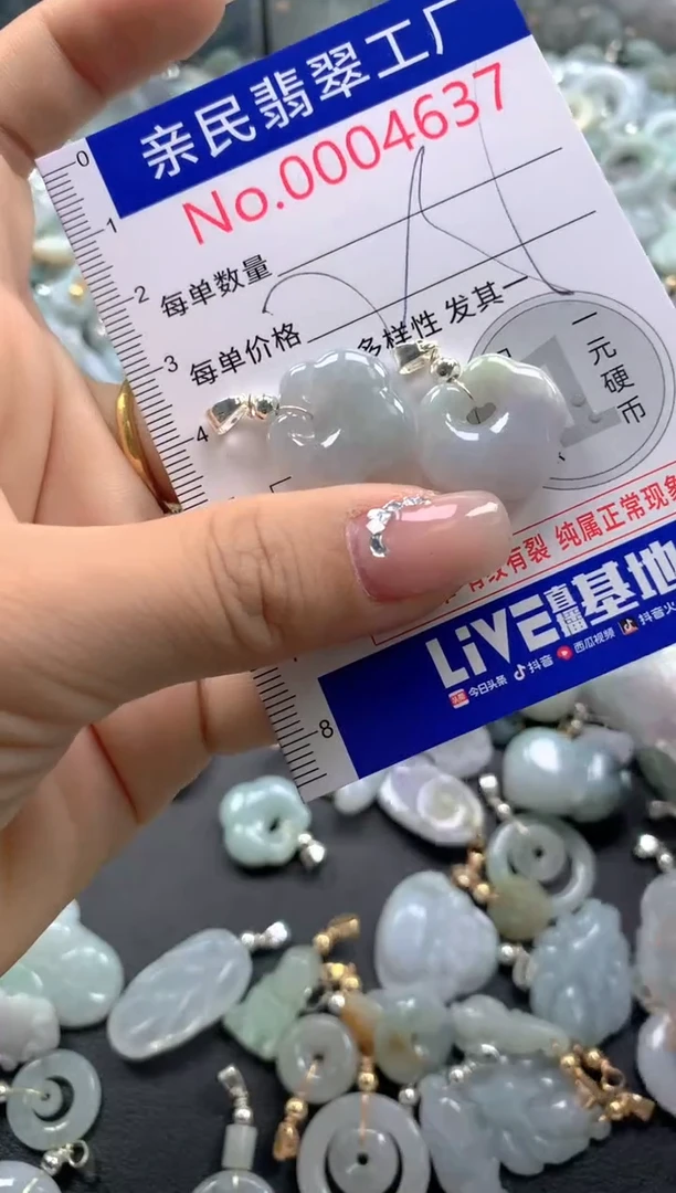 颈饰未镶嵌翡翠4637