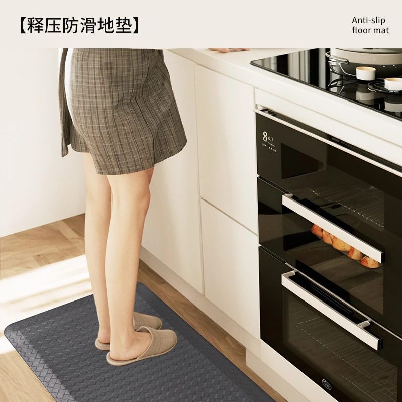 入户地垫厨房防滑脚垫家用洗手台卧室客厅地毯防尘耐脏耐磨进门垫