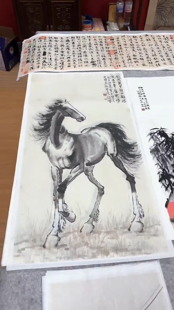徐老师作品-骏马