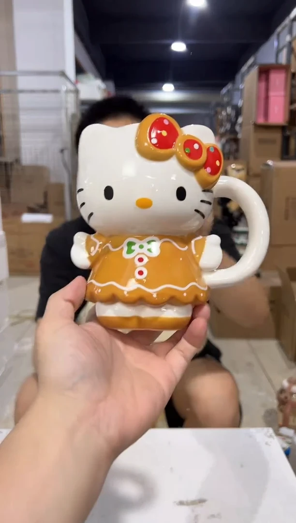 瓷片陶瓷圣诞jbkt全身杯