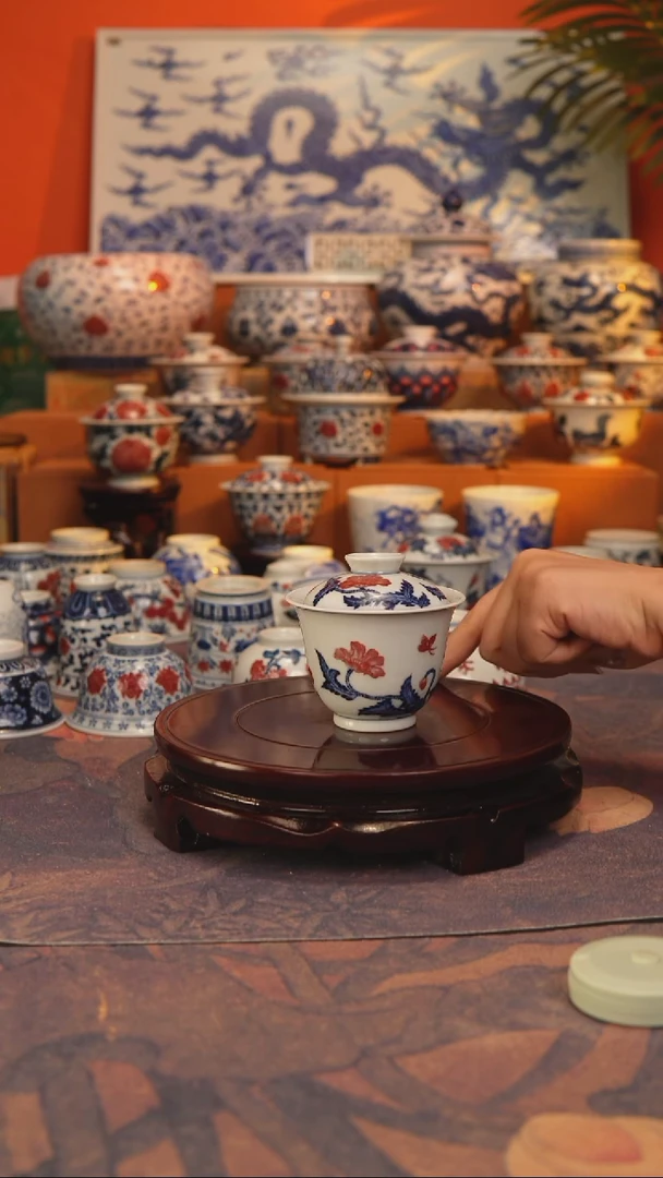 景德镇手工手绘陶瓷杯