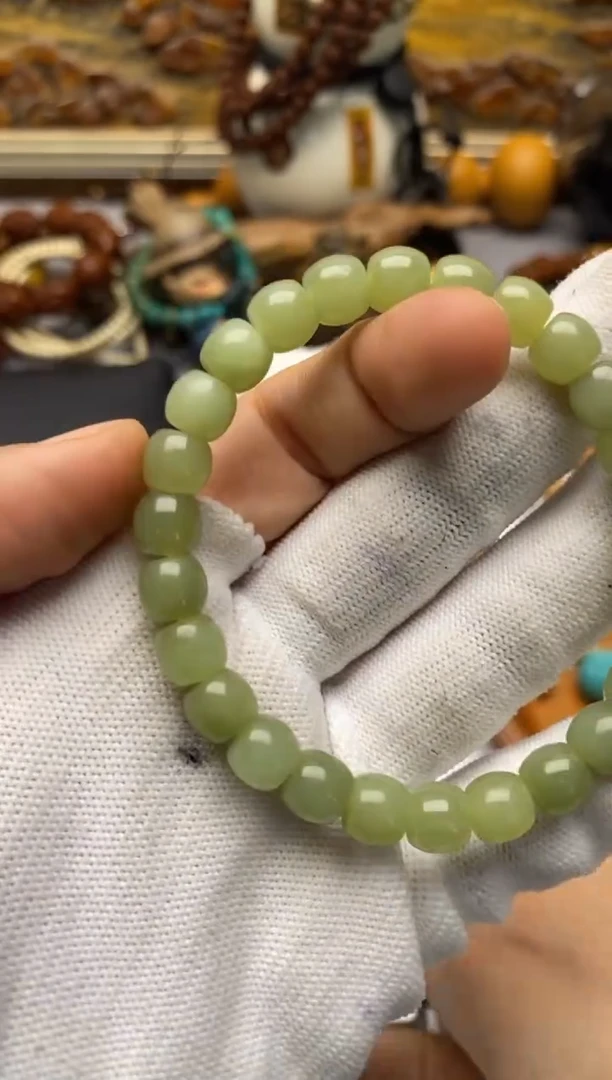 未镶嵌手串和田玉手串