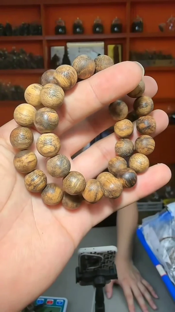 沉香手串31号花珠1.3多样性发一