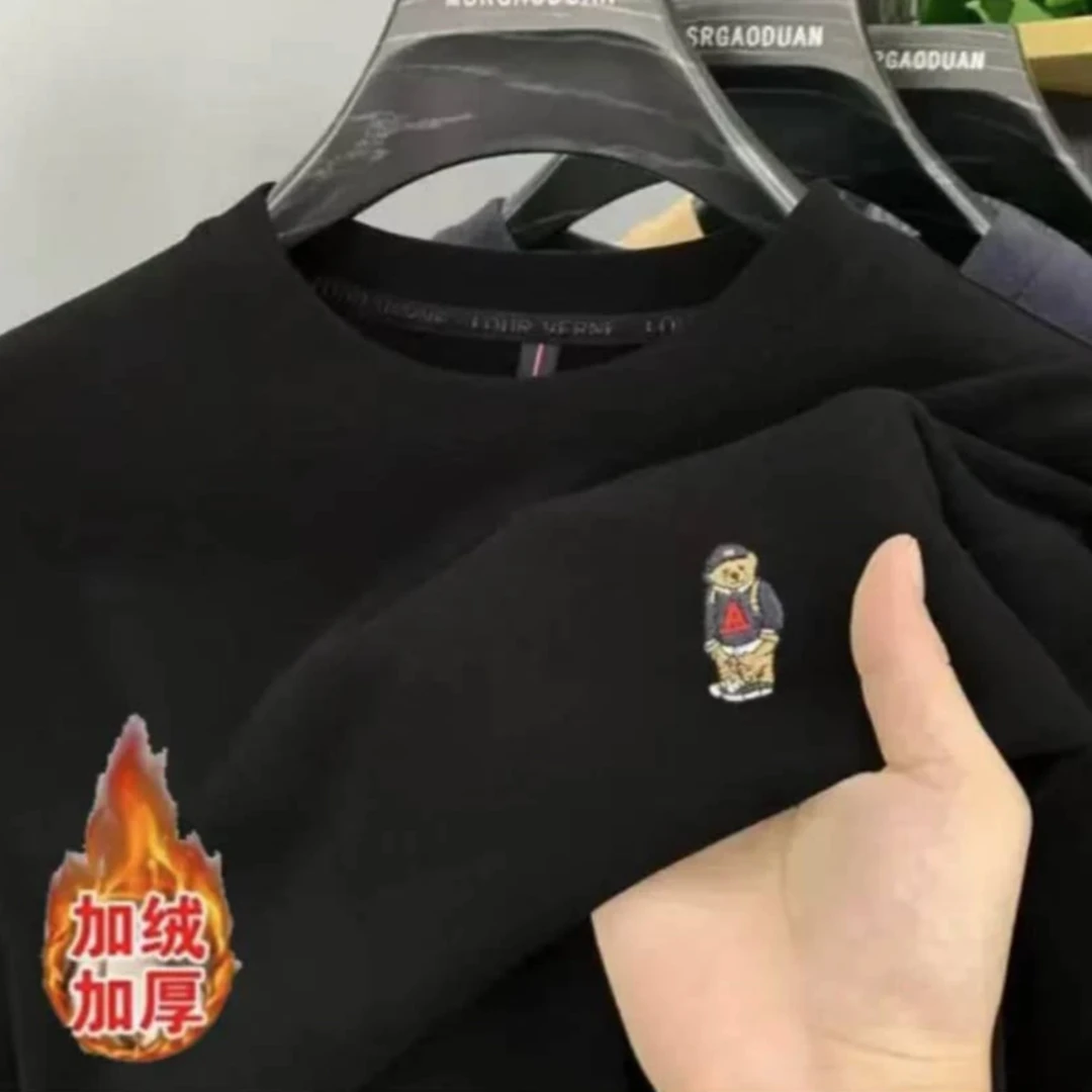 【刺绣款】圆领卫衣情侣装开学季新品春秋上新潮流长袖衣服