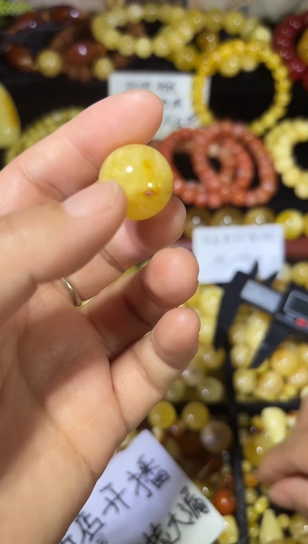 裸石蜜蜡未镶嵌蜜蜡纯天然飘花无镶嵌