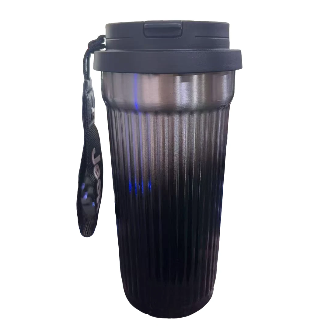 黑色简约高颜值咖啡杯