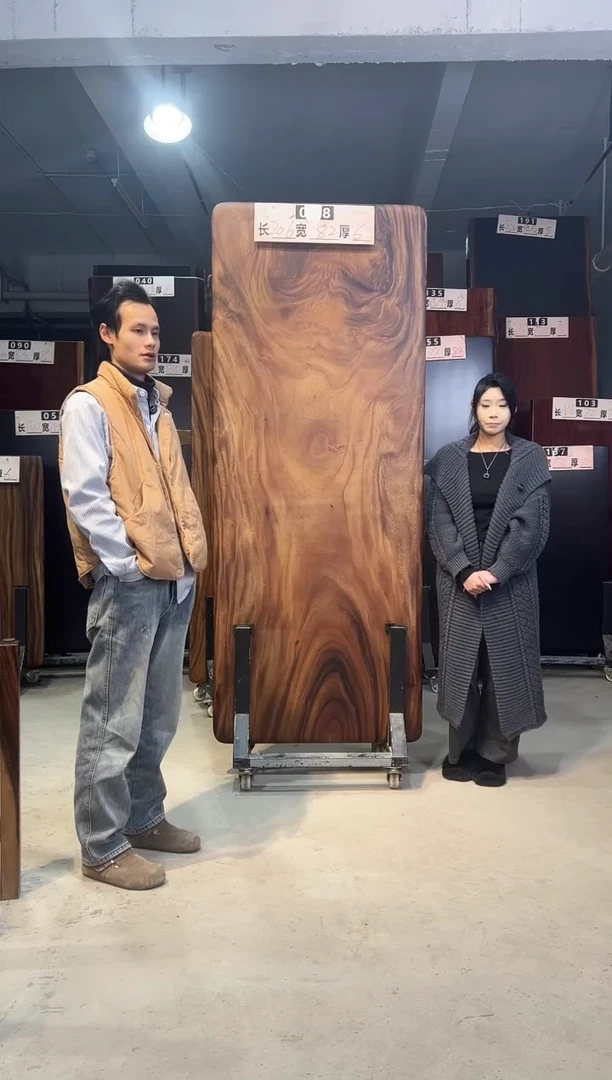 木清*夫南美胡桃木008号200*82*6 无支架