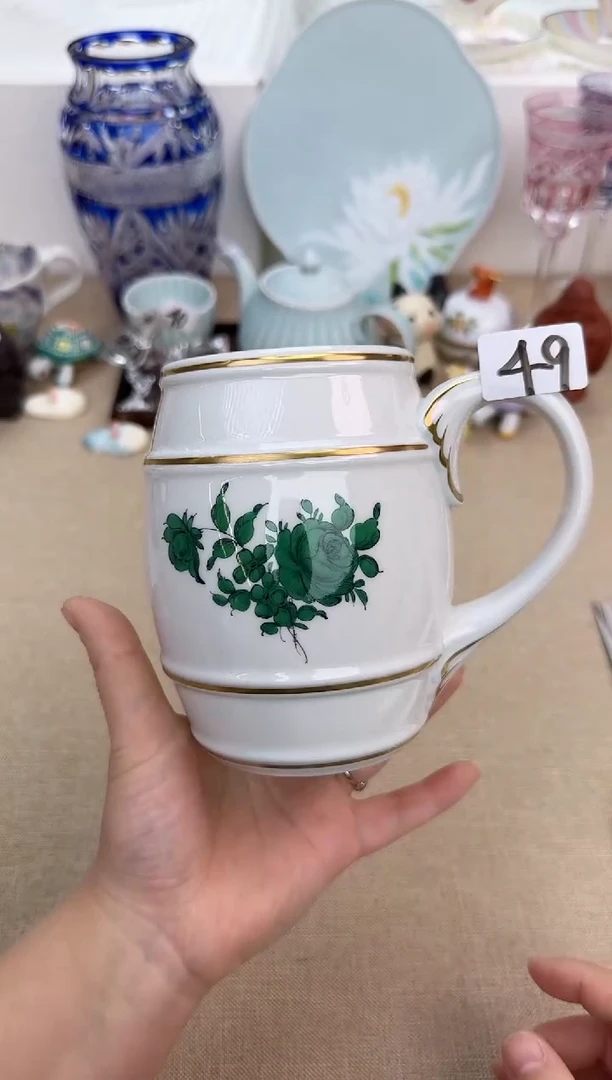 瓷片辰辰的瓷器好看到爆