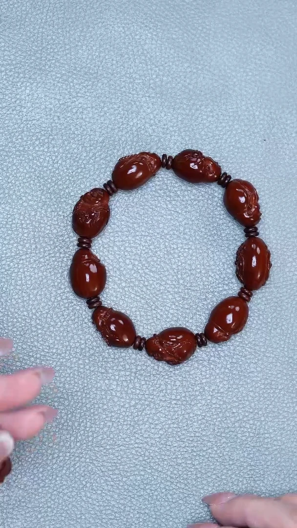 橄榄核手串16弥勒手串