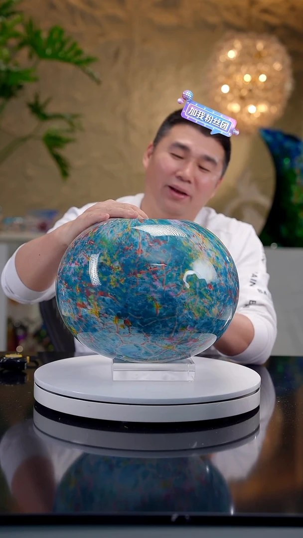 手工艺品琉璃莫奈花园设计款花器55号