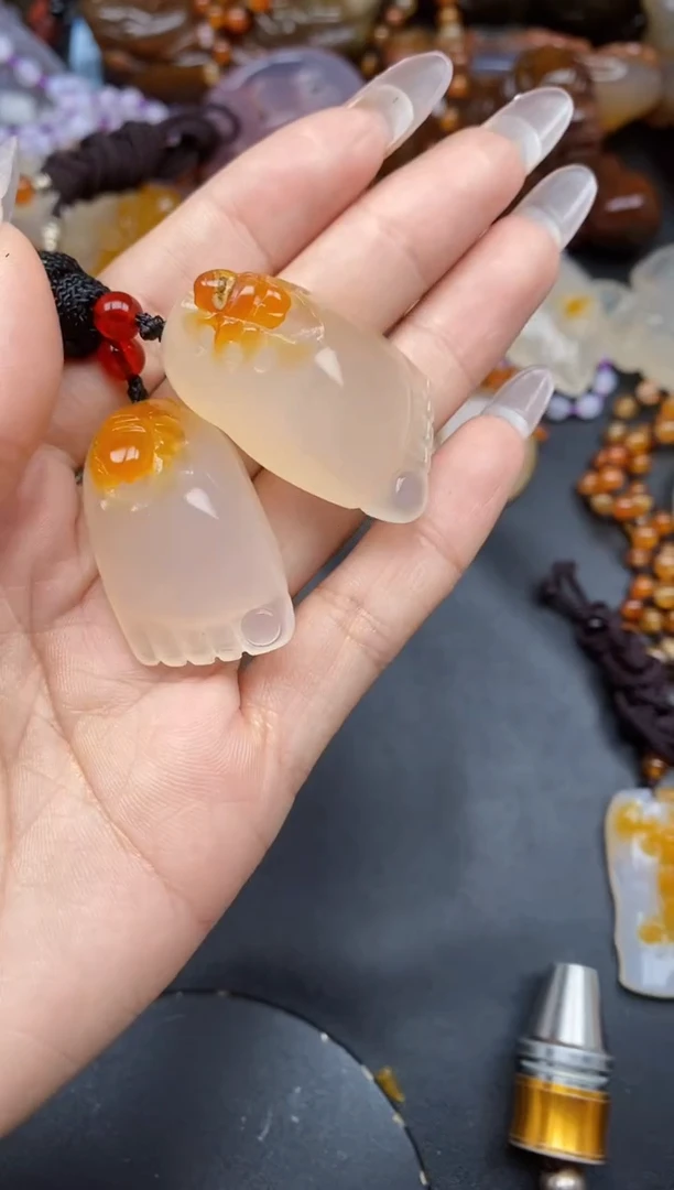 【闪购商品】玛瑙/玉髓颈饰未镶嵌ll