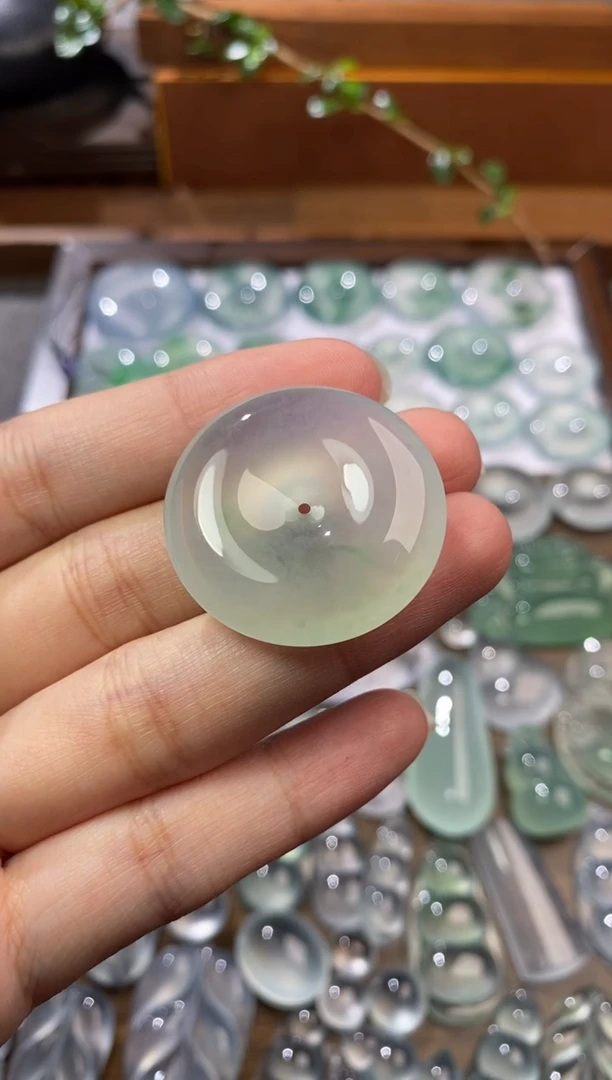 吊坠(不含链)未镶嵌翡翠扣子