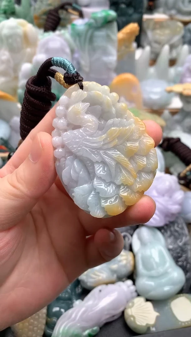 吊坠(不含链)未镶嵌翡翠1