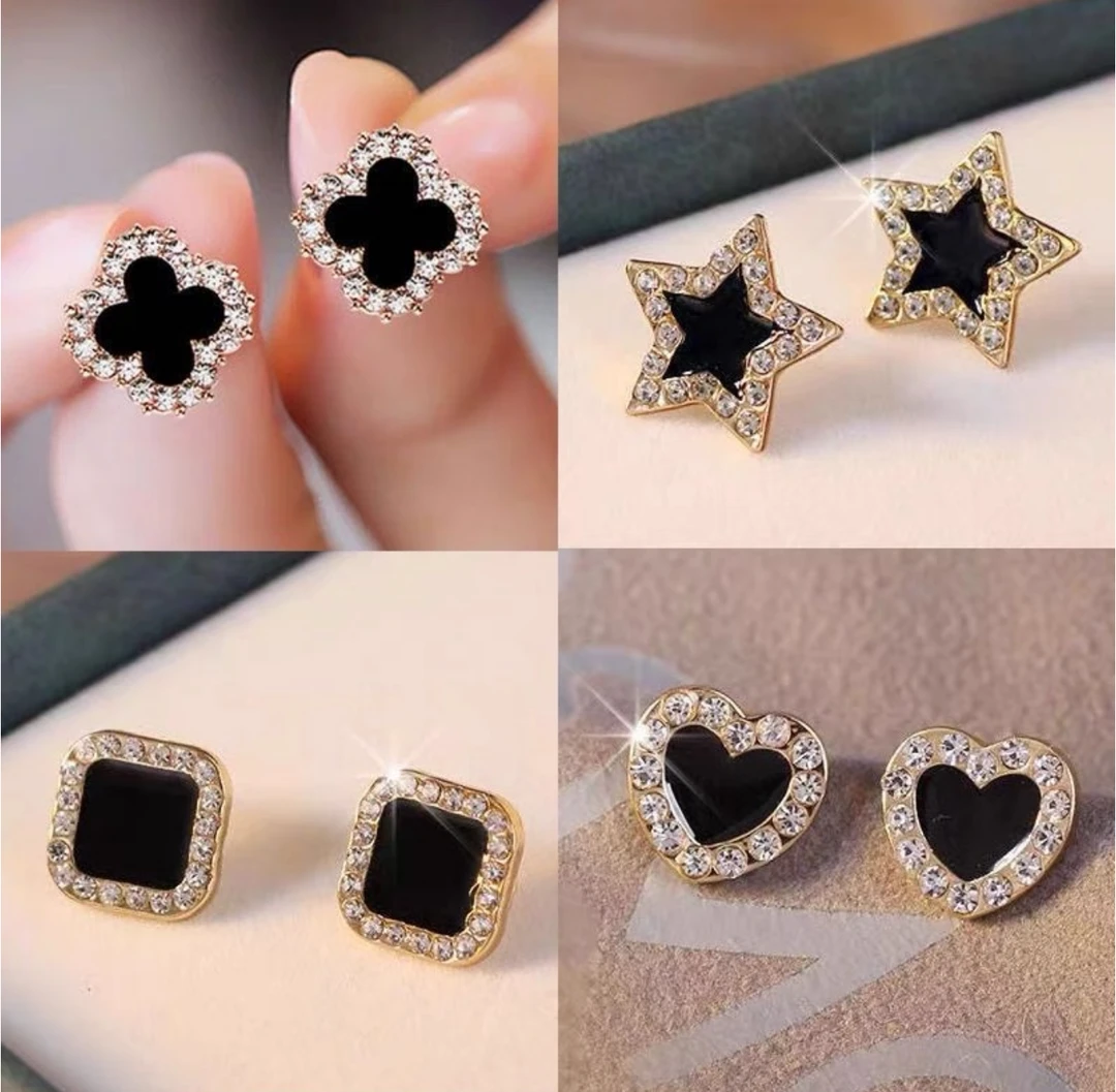 铜合金耳饰 A100-200网红爆款耳环耳钉女神必备