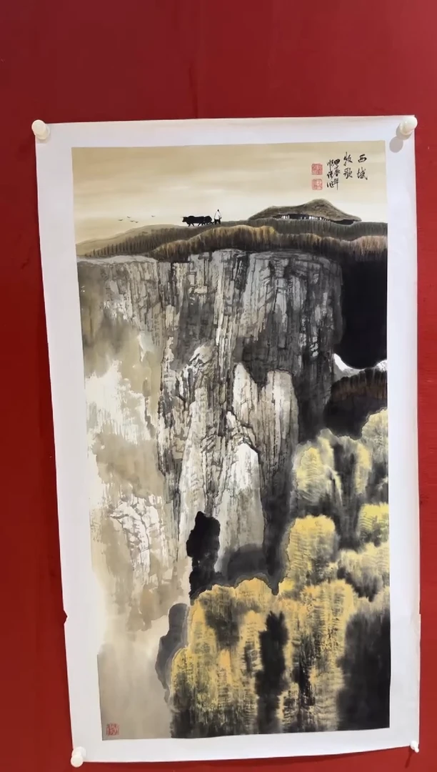 国画王顺增/精品国画/8平尺