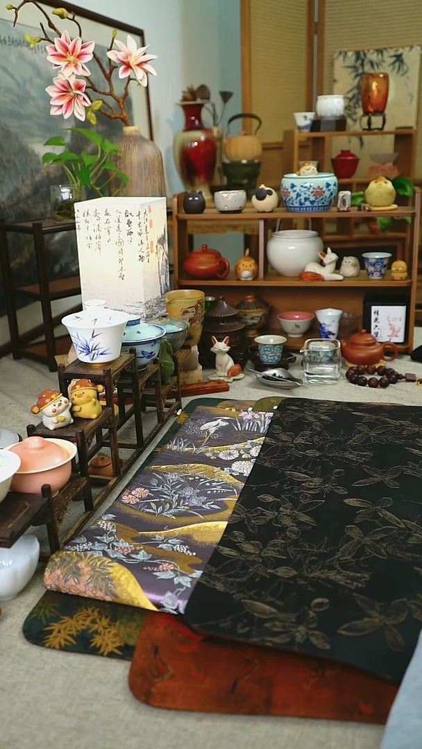 【闪购商品】桌旗200*34松鹤林间 单张