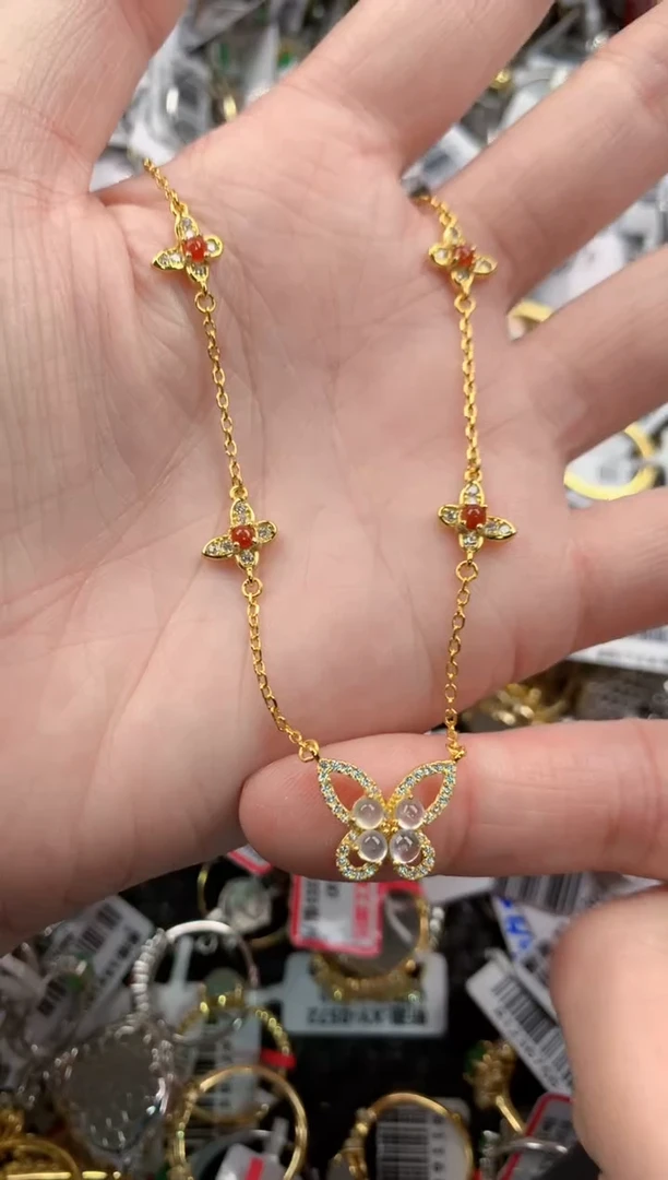 银S925镶嵌戒指翡翠999---9