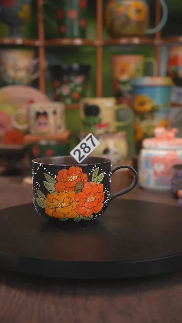 景德镇釉下彩手绘287