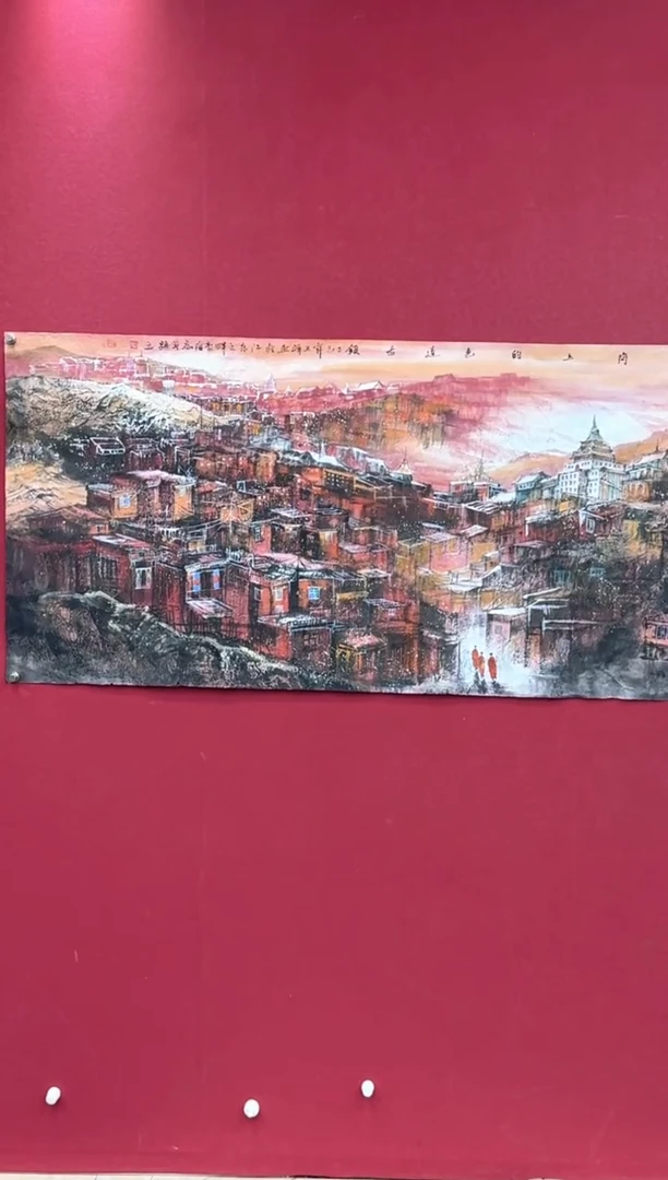 国画国画绘画山水花鸟