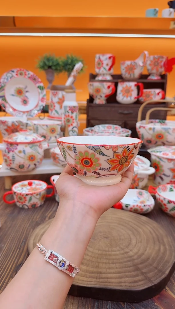 碗景德镇陶瓷餐具碗碟盘子