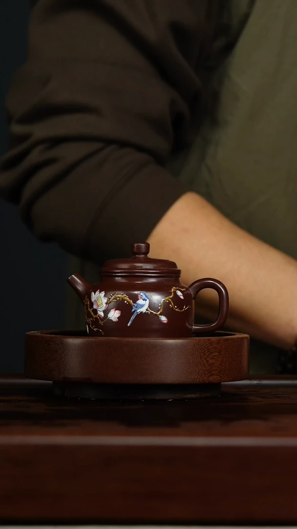 【闪购商品】紫砂茶壶e18德中石红壶