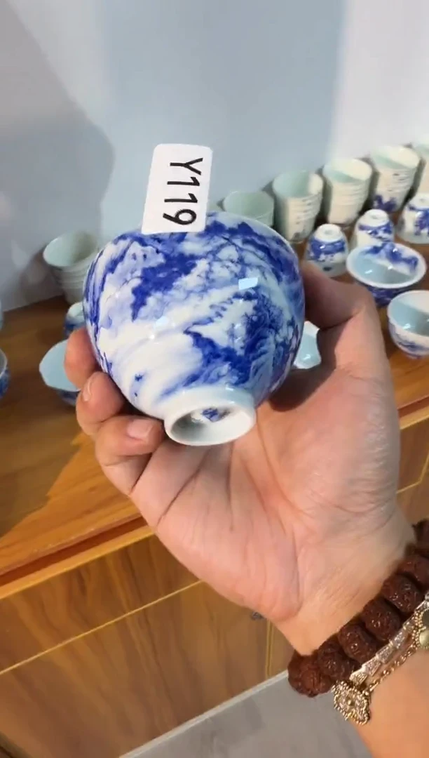 瓷片Y119家庭瓷器日用摆件