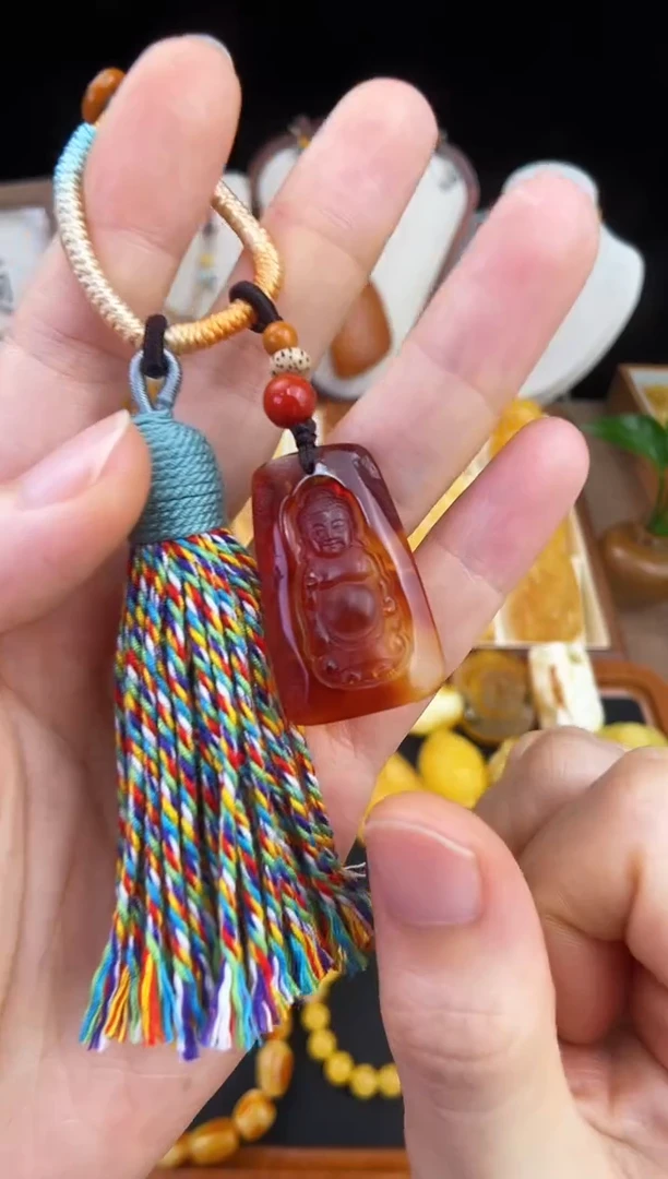 琥珀未镶嵌珠宝奇石柒月