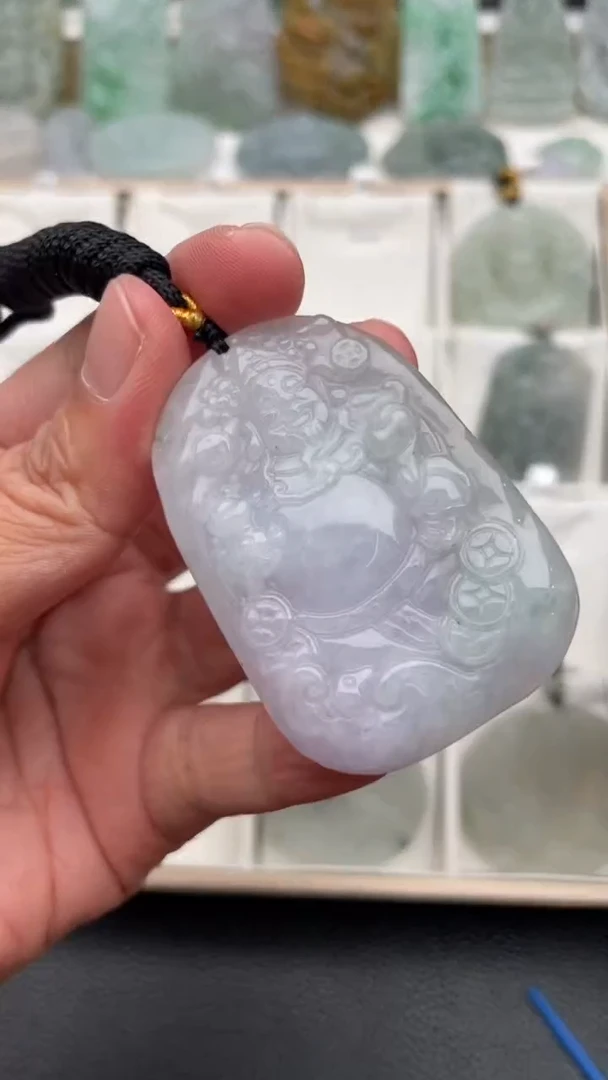 颈饰未镶嵌翡翠天然缅甸翡翠A货507