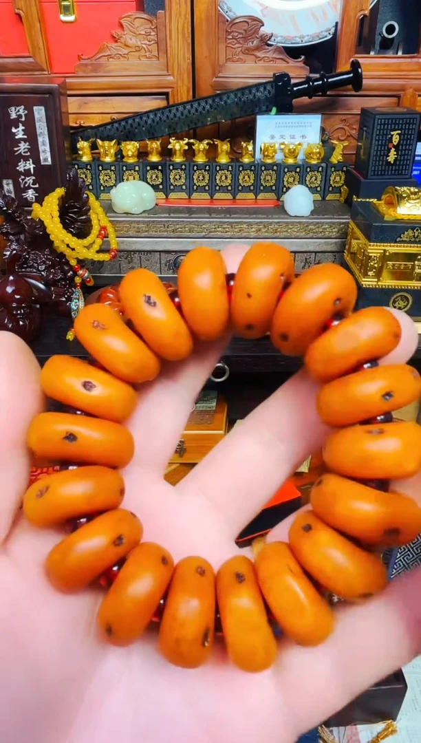 【闪购商品】蜜蜡手链未镶嵌精品精品 独具匠心