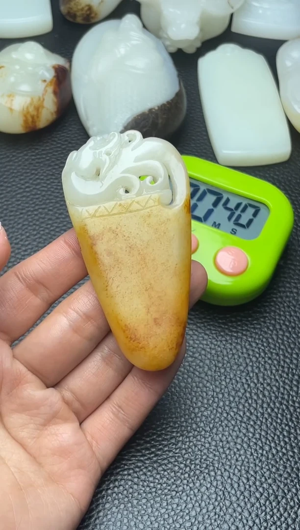 未镶嵌和田玉挂件阿*1