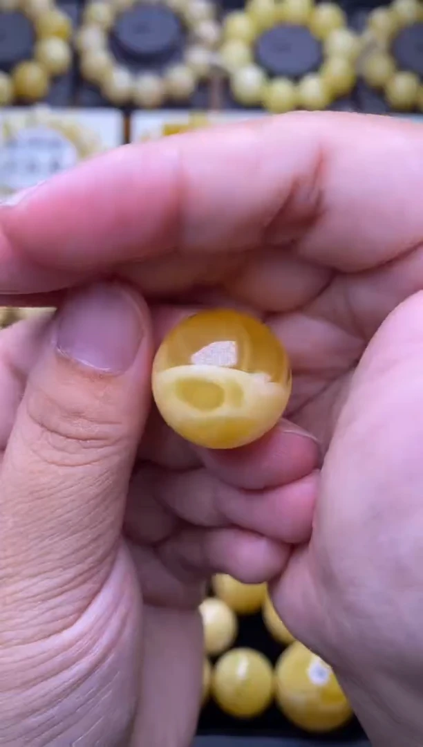 裸石琥珀未镶嵌大小姐珠宝严选卡21mm39