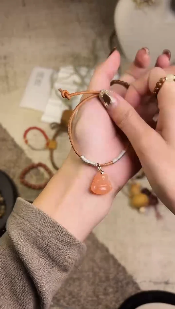 未镶嵌颈饰玛瑙/玉髓清~货-全场