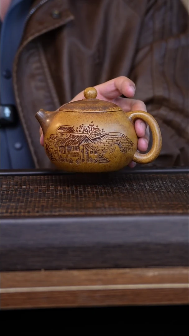 茶壶紫砂宜兴手工原矿紫砂壶001