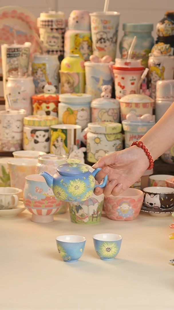 其他景德镇釉下彩手绘设计师款陶瓷