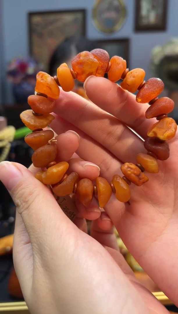 手串琥珀未镶嵌手串