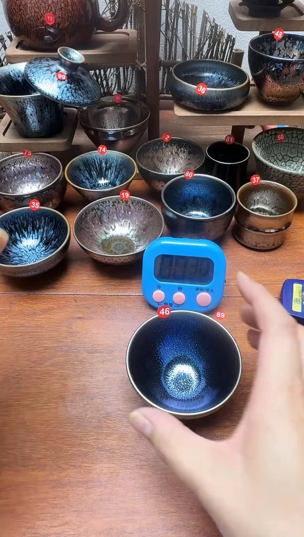 茶盏兵**礼46号建盏工匠茶器