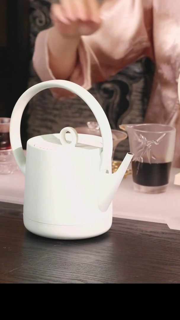 净月提梁壶一套  蓝色