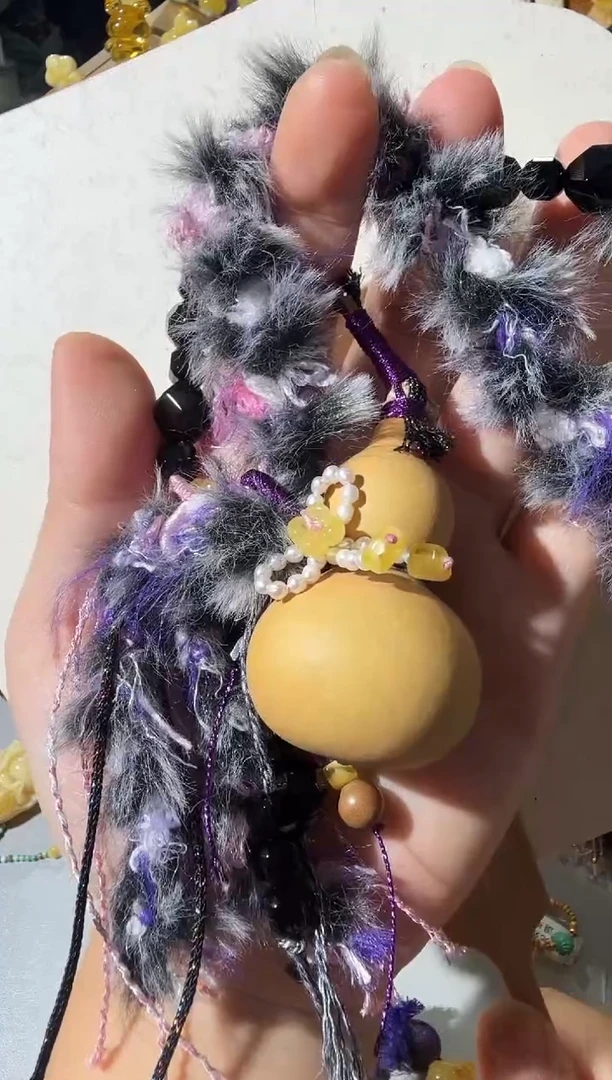 手链琥珀未镶嵌琥珀珍珠手链